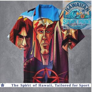 Rush Band Clockwork Angels Album Art Hawaiian Shirt