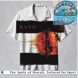 Rush Vapor Trails Rock Band Album Art Graphic Hawaiian Shirt