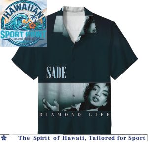 Sade Music Legend Diamond Life Tour Hawaiian Shirt