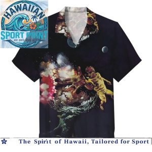 Santana Band Album Artwork Cosmic Print Hawaiian Shirt