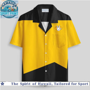 Sci Fi Captain Gold Command Uniform Cosplay Tropical Hawaiian Shirt