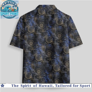 Science Physics Universe Cosmos Astronomy Equations Hawaiian Shirt