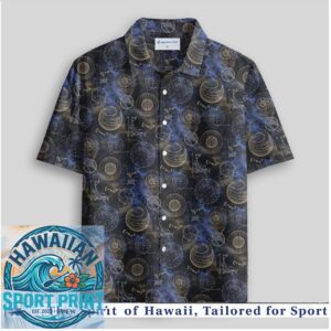 Science Physics Universe Cosmos Astronomy Equations Hawaiian Shirt