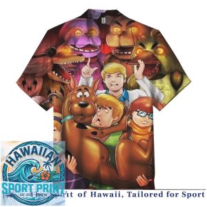 Scooby Doo Mystery Gang Stranger Things Hawaiian Shirt
