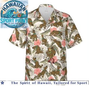 Scooby Doo Shaggy Tropical Jungle Aloha Hawaiian Shirt