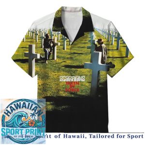 Scorpions Animal Magnetism Heavy Metal Band Hawaiian Shirt
