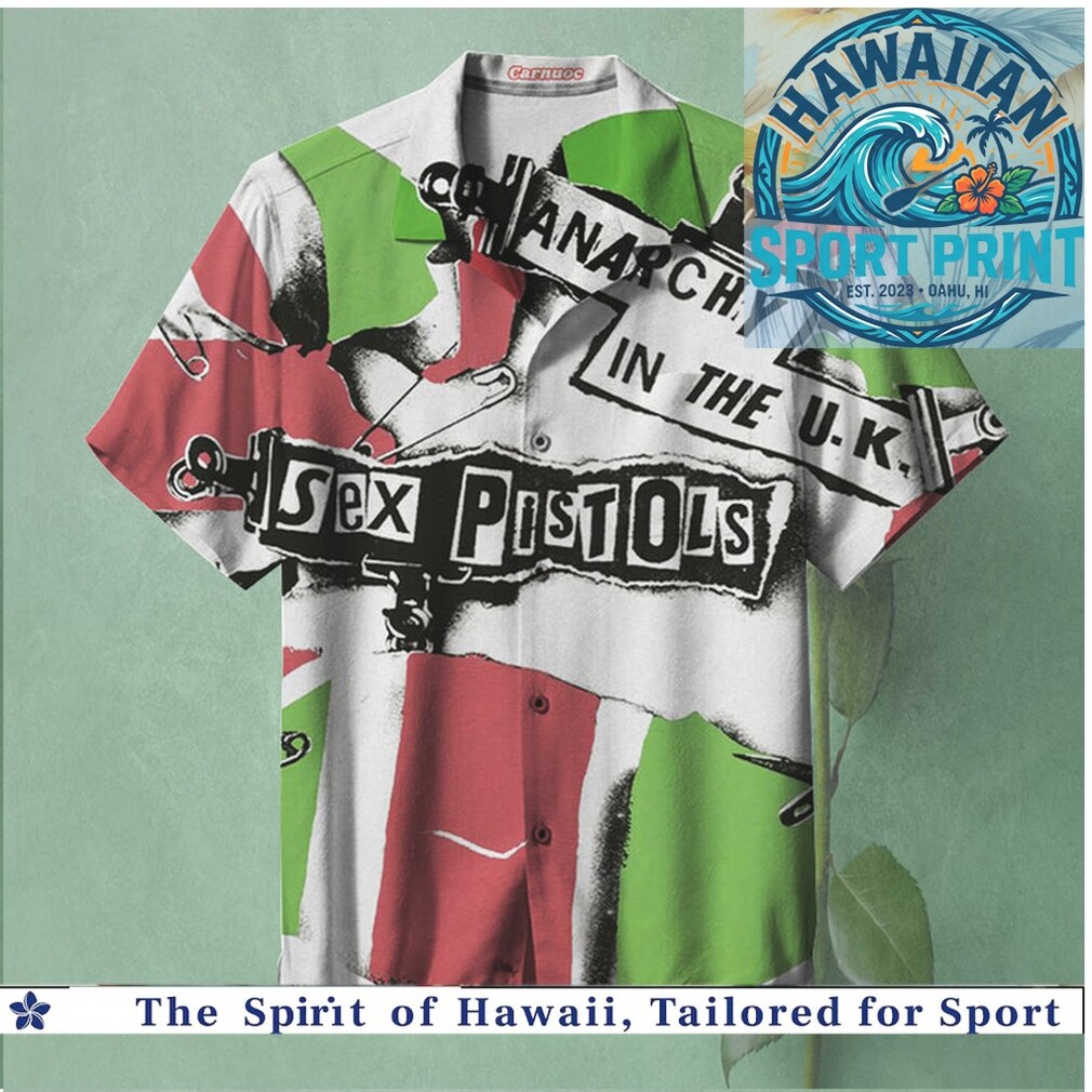 Sex Pistols Anarchy in the UK Punk Rock Band Hawaiian Shirt Sex Pistols Anarchy in the UK Punk Rock Band Hawaiian Shirt