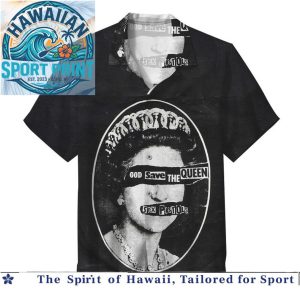 Sex Pistols Punk Rock Music Graphic Hawaiian Shirt