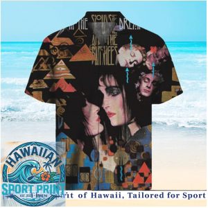 Siouxsie and the Banshees Goth Rock Band Graphic Hawaiian Shirt