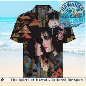 Siouxsie and the Banshees Vintage Punk Rock Band Hawaiian Shirt