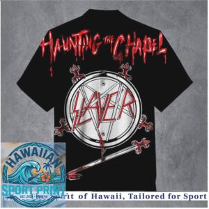 Slayer Haunting The Chapel Heavy Metal Rock Music Hawaiian Shirt