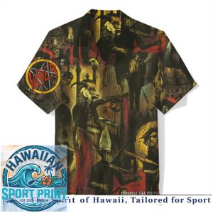 Slayer Reign in Blood Metal Band Graphic Summer Hawaiian Shirt