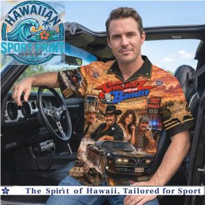 Smokey And The Bandit 50th Anniversary Classic Movie Retro Hawaiian Shirt