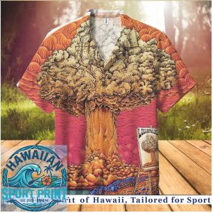Soundgarden Grunge Rock Band Vintage Tour Collage Hawaiian Shirt
