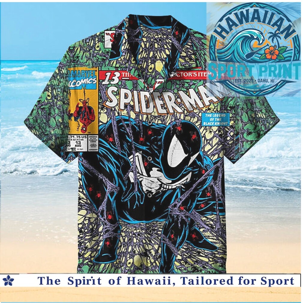 Spider Man Comic Book Superhero Summer Hawaiian Shirt Spider Man Comic Book Superhero Summer Hawaiian Shirt