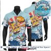 Spongebob Squarepants Yellow Pattern Hawaiian Shirt Spongebob Squarepants Yellow Pattern Hawaiian Shirt