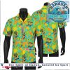 Spongebob Tropical Floral Summer Hawaiian Shirt Spongebob Tropical Floral Summer Hawaiian Shirt