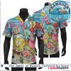 SpongeBob and Friends Character Collage Summer Hawaiian Shirt SpongeBob and Friends Character Collage Summer Hawaiian Shirt