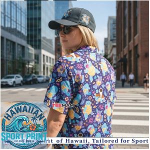 Squirtle and Friends Beach Day Tropical Summer Hawaiian Shirt