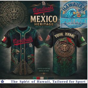 St Louis Cardinals Mexico Heritage Aztec Snake Baseball Jersey
