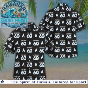 Star Trek 60th Anniversary Sci Fi Movie Space Hawaiian Shirt