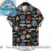 Lilo and Stitch Beach Campfire Night Tropical Aloha Shirt Lilo and Stitch Beach Campfire Night Tropical Aloha Shirt