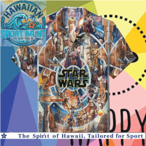 Star Wars Classic Characters Galaxy Space Hawaiian Shirt