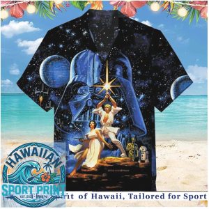 Star Wars Classic Space Epic Movie Character Retro Hawaiian Shirt