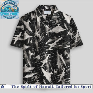 Star Wars Imperial Fleet Brush Stroke Space Sci Fi Hawaiian Shirt