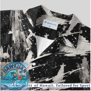 Star Wars Imperial Fleet Brush Stroke Space Sci Fi Hawaiian Shirt