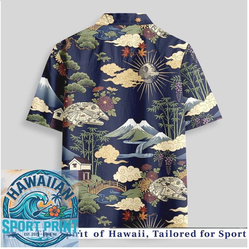 Star Wars Japanese Ukiyo e Space Galaxy Hawaiian Shirt Star Wars Japanese Ukiyo e Space Galaxy Hawaiian Shirt