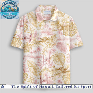 Star Wars X Wing Tropical Botanical Vintage Floral Hawaiian Shirt