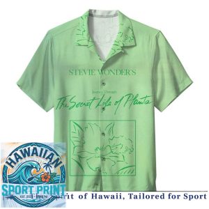 Stevie Wonder Classic Soul Music Album Art Hawaiian Shirt