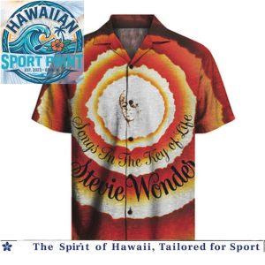 Stevie Wonder Songs in the Key of Life Music Summer Hawaiian Shirt