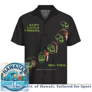 Stiff Little Fingers Punk Rock Band Retro Music Hawaiian Shirt