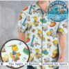 Yogi Bear And Ranger Smith Cartoon Retro Hawaiian Shirt Yogi Bear And Ranger Smith Cartoon Retro Hawaiian Shirt