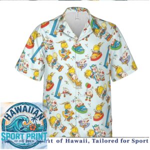 Strawberry Shortcake Retro Childhood Cartoon Toys Hawaiian Shirt