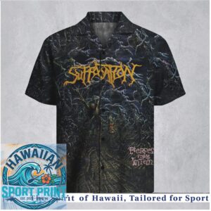 Suffocation Pierced From Within Death Metal Band Hawaiian Shirt
