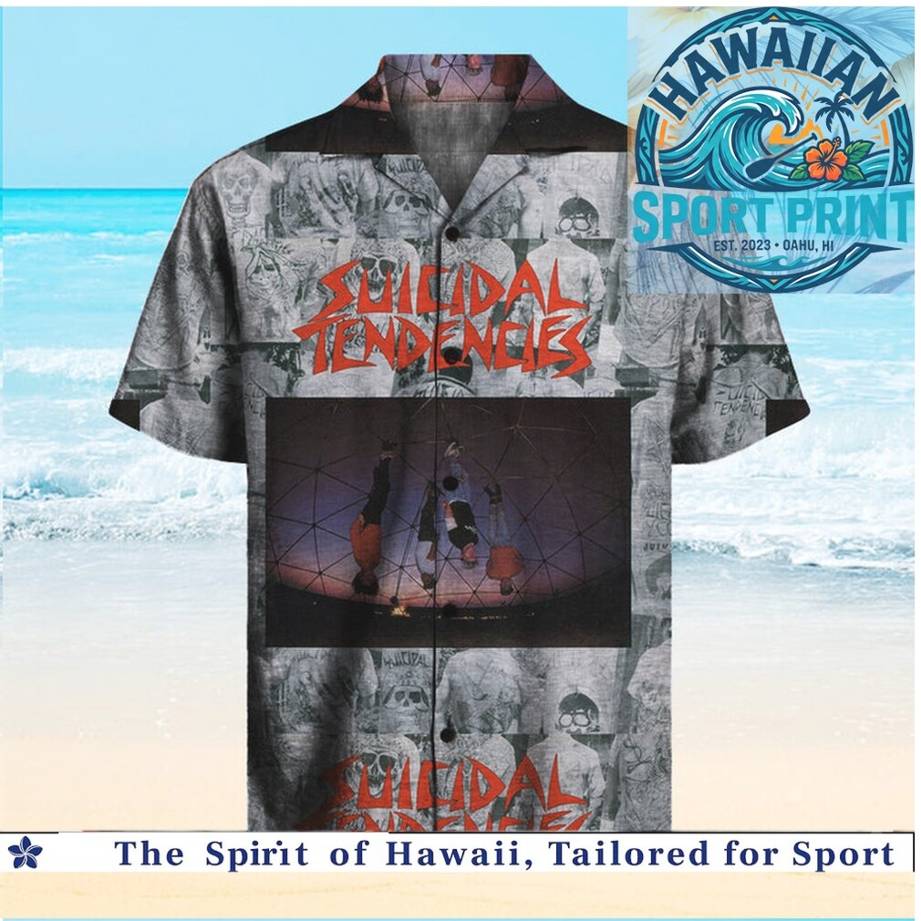 Suicidal Tendencies Thrash Metal Band Music Hawaiian Shirt Suicidal Tendencies Thrash Metal Band Music Hawaiian Shirt