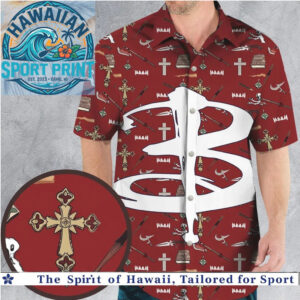 Supernatural Anti Possession Symbol Gothic Rock Horror Hawaiian Shirt