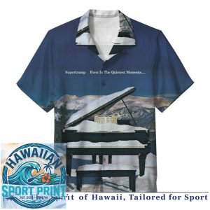 Supertramp Band Album Artwork Music Vintage Hawaiian Shirt