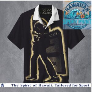 T Rex Marc Bolan Classic Glam Rock Band Hawaiian Shirt