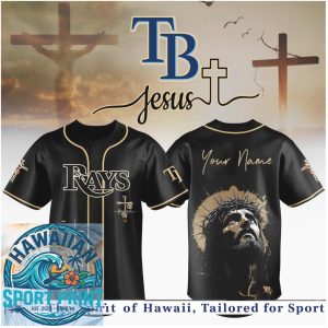 Tampa Bay Rays Jesus Is My Lifeline Faith Baseball Jersey