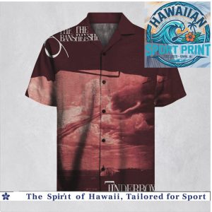 The Banshees Tinderbox Red Retro Rock Band Hawaiian Shirt