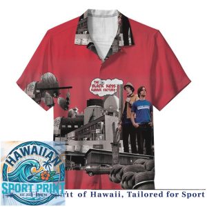 The Black Keys Indie Rock Band El Camino Van Album Hawaiian Shirt