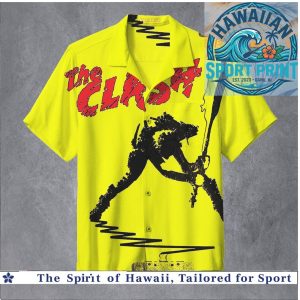 The Clash Punk Rock Band Music Hawaiian Shirt