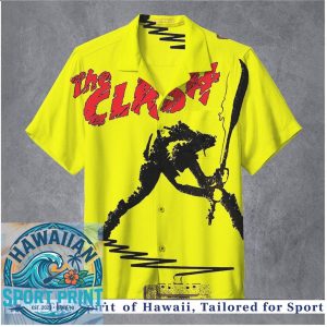The Clash Punk Rock Band Music Hawaiian Shirt