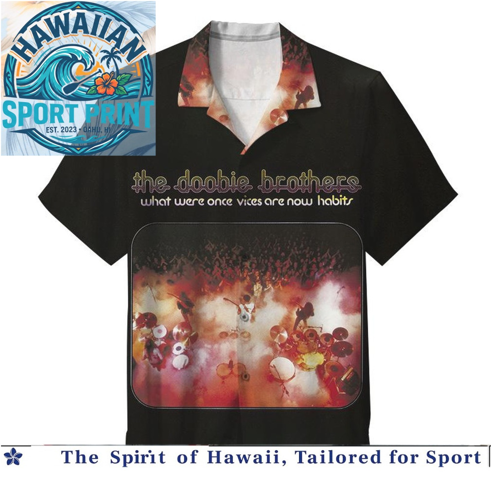 The Doobie Brothers Classic Rock Album Cover Hawaiian Shirt The Doobie Brothers Classic Rock Album Cover Hawaiian Shirt