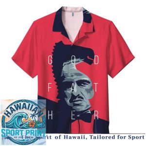 The Godfather Marlon Brando Classic Movie Retro Hawaiian Shirt