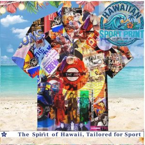 The Jam Band Vintage Poster Collage Music Hawaiian Shirt